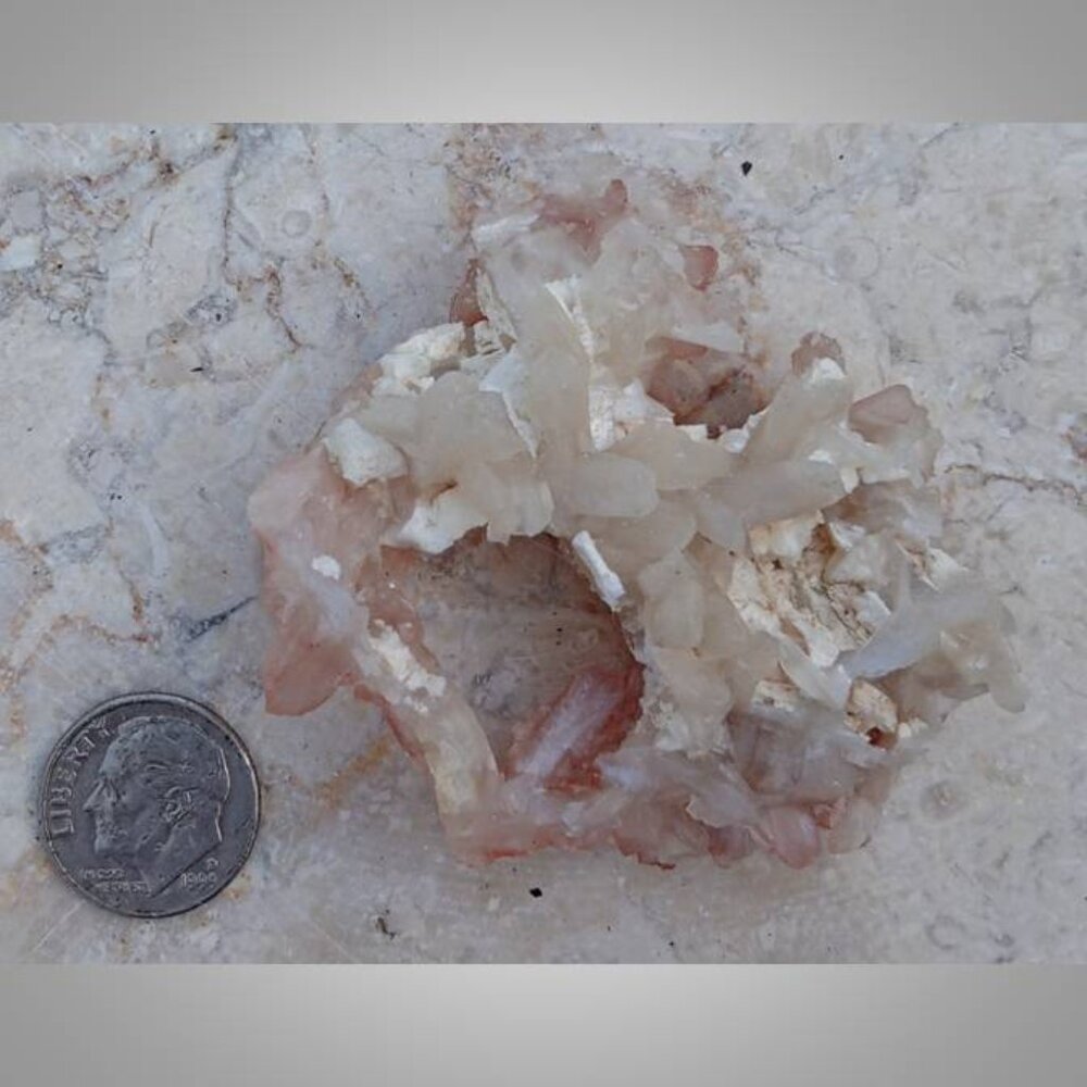 Stilbite Zeolite crystal mineral specimen 03 - Picture 5 of 5
